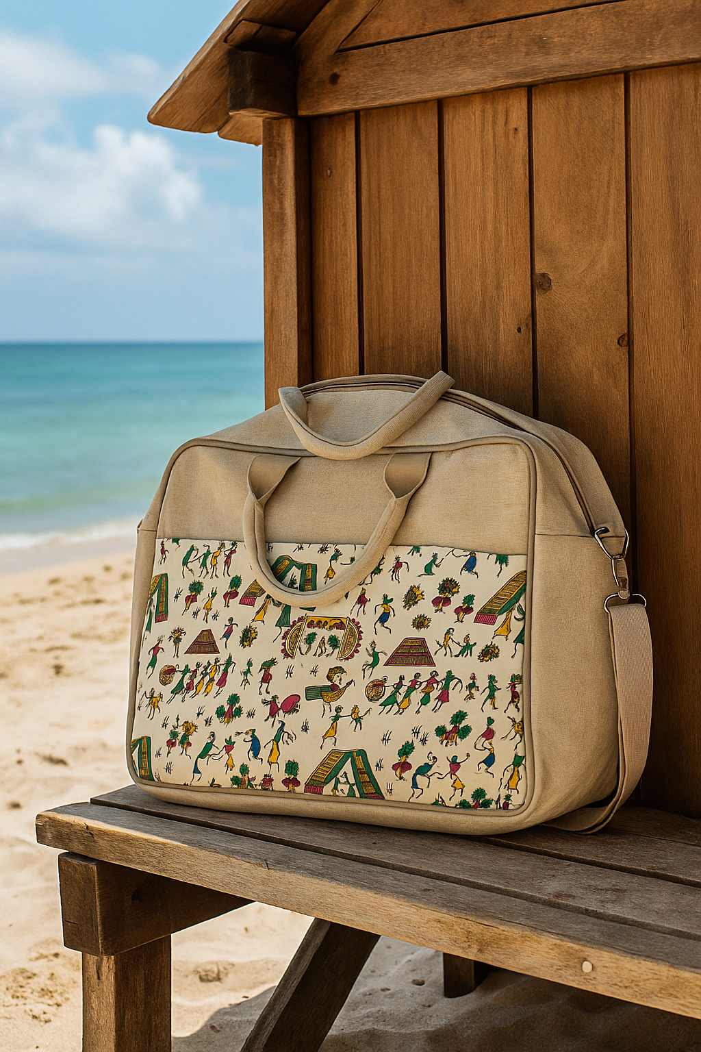 Jute Laptop Bag For Women (15.6 inch) - Eco-Friendly🌿 & Sustainable for Professionals👜